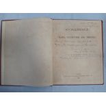 W M FLINDERS PETRIE: 'STONEHENGE', STANFORD, 1880