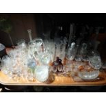 A QUANTITY OF DOMESTIC GLASSWARE