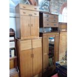 A COLLECTION OF EDWARDIAN AND LATER BEDROOM FURNITURE