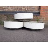 A SET OF 1960S MODERNIST PLANTERS