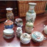 A COLLECTION OF ORIENTAL CERAMICS