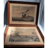 A PAIR OF 19TH CENTURY HUNTING PRINTS