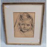 LOUIS RAEMAEKERS: STUDY OF A SMALL GIRL