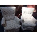 A PAIR OF FRENCH ARMCHAIRS