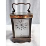 A FRENCH CARRIAGE CLOCK BY RAPPORT