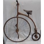 A ROY COOPER TOYS "PENNY FARTHING" BICYCLE