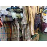 A COLLECTION OF VINTAGE LOCH CARRON AND OTHER SCOTTISH TWEED LADIES CLOTHES