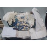 A QUANTITY OF LINENS AND OTHER TEXTILES