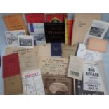 A COLLECTION OF DORSET PORTLAND AND WEYMOUTH EPHEMERA