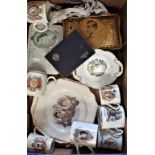 A COLLECTION OF ROYAL COMMEMORATIVE WARE