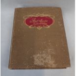 A POSTCARD ALBUM, DATED 1914, CONTAINING APPROXIMATELY 300 CARDS