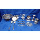 A COLLECTION OF SILVER-PLATED WARE