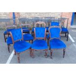 A COLLECTION OF GEORGE III AND LATER DINING CHAIRS