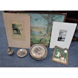 POOLE POTTERY: SIX BARBARA LINLEY ADAMS PLATES