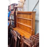 A PINE KITCHEN DRESSER