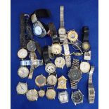 QUANTITY OF VARIOUS LADY'S AND GENTLEMAN'S WRIST WATCHES