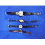 FOUR WRISTWATCHES