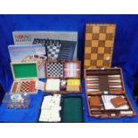 A COLLECTION OF MODERN CHESS SETS AND OTHER GAMES