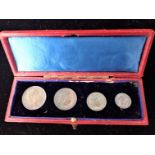 AN EDWARD VII 1902 MAUNDY COIN SET