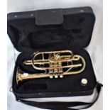 A ROSETTI TRUMPET, CASED