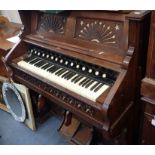 AN AMERICAN ORGAN BY THE SMITH AMERICAN ORGAN COMPANY, BOSTON