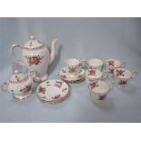 A STAFFORDSHIRE TEA SET