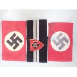 THREE NAZI STYLE ARMBANDS