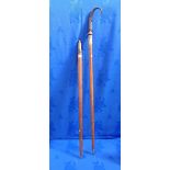 A PAIR OF VINTAGE ALPINE WALKING STICKS