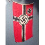 A NAZI STYLE BATTLE FLAG