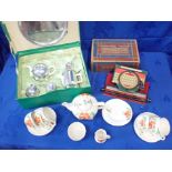 A 195OS 'KAVIN KOSY' TOY TEA SET