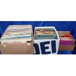 A COLLECTION OF LP RECORDS, AND SINGLES