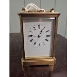 REPEATING CARRIAGE CLOCK