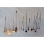 A COLLECTION OF HATPINS