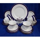 A COALPORT 'CARLTON' PART TEA SET