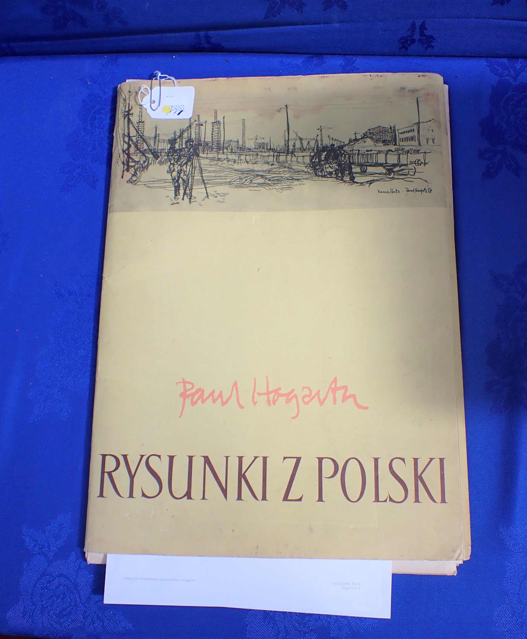 PAUL HOGARTH, 1917-2001: 'RYZUNKI Z POLSKI'