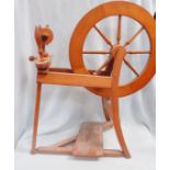 AN ASHFORD SPINNING WHEEL