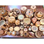 A COLLECTION OF 'LANCRAFT' LAMINATED WOOD WARE