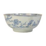 A BLUE AND WHITE CHINESE BOWL