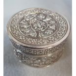 A REPOUSSE 'KUTCH SILVER' BOX