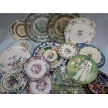 A COLLECTION OF DECORATIVE PLATES