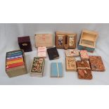 A QUANTITY OF VINTAGE PLAYING CARDS