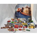 A COLLECTION OF MIXED TOY VEHICLE MODELS