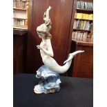 LLADRO: A LARGE MERMAID