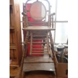 VICTORIAN CHILD'S HIGH CHAIR