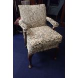 A GEORGE II STYLE OCCASIONAL CHAIR