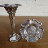 A SILVER JUBILEE ASHTRAY