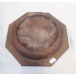 A LARGE BRONZE ASHTRAY