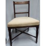 A 19TH CENTURY OCCASIONAL CHAIR