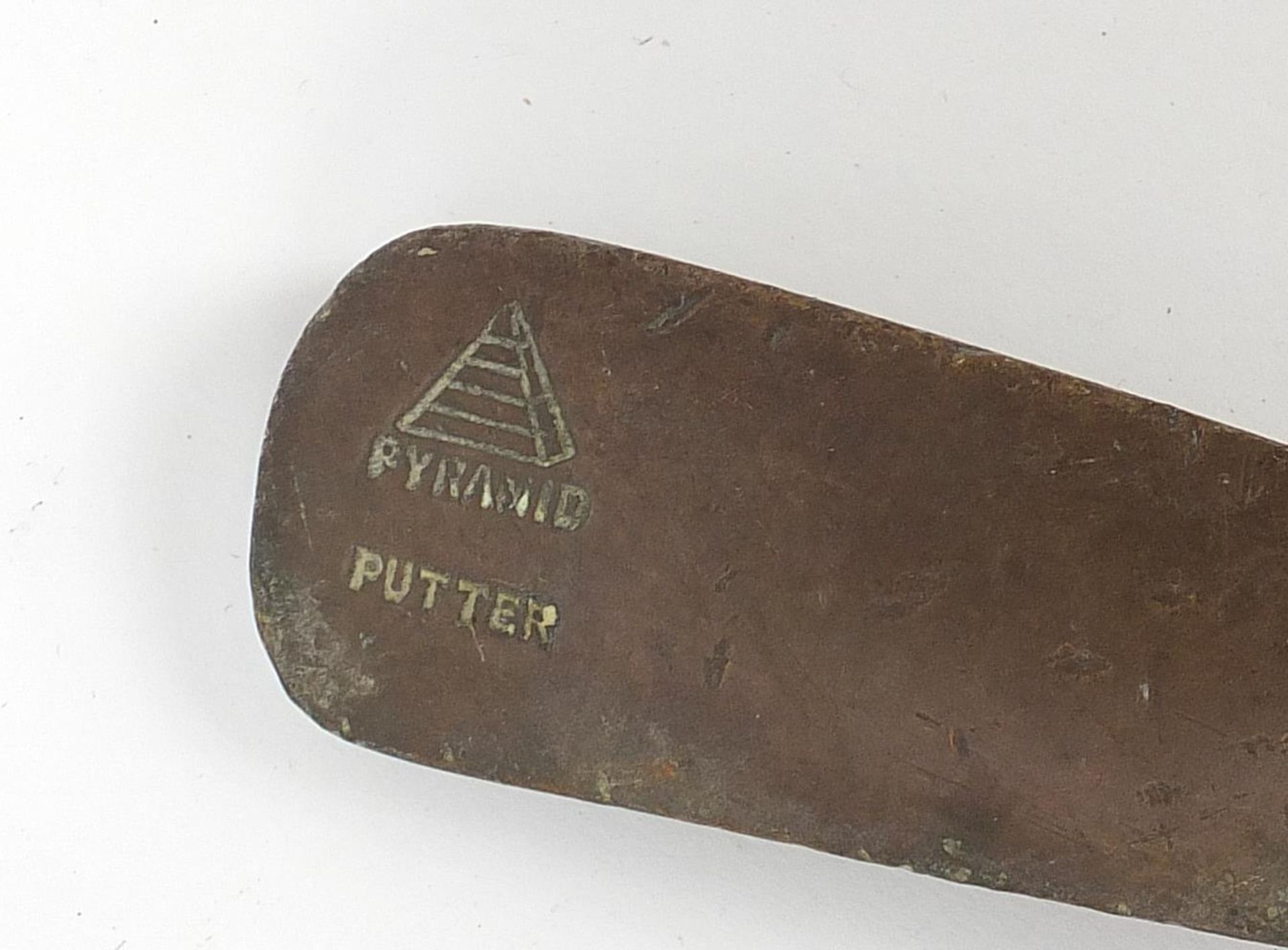 Two vintage wooden shafted aluminium headed putters comprising A Toole & Sons Special Suitall putter - Image 6 of 6