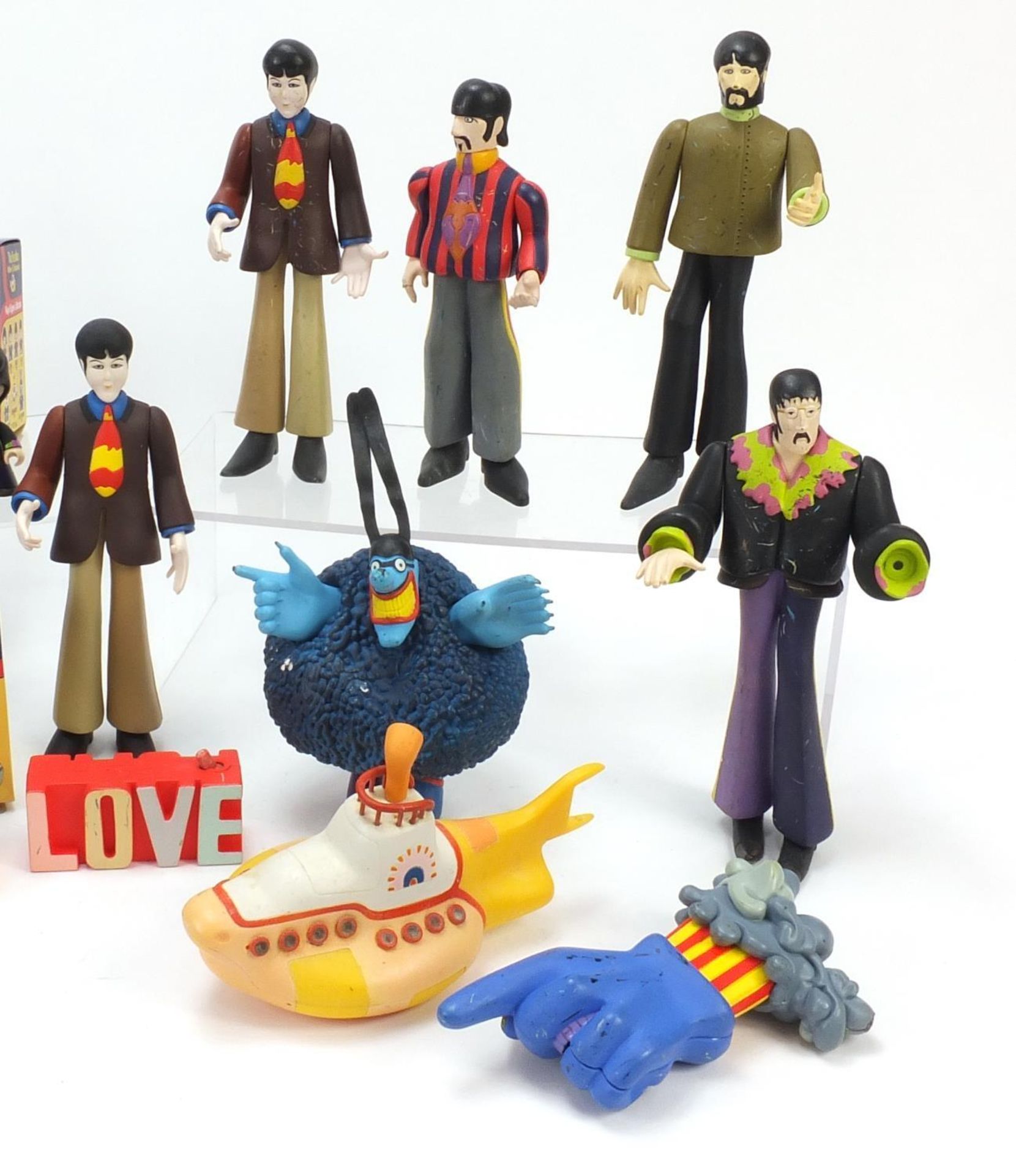 Vintage and later Beatles toys including Subafilms Action figures and Titans vinyl figures, the - Image 3 of 3